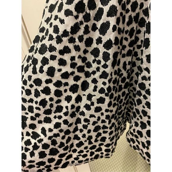 Diane von Furstenberg Jeannie Leopard Dots Combo Dress - Picture 4 of 6